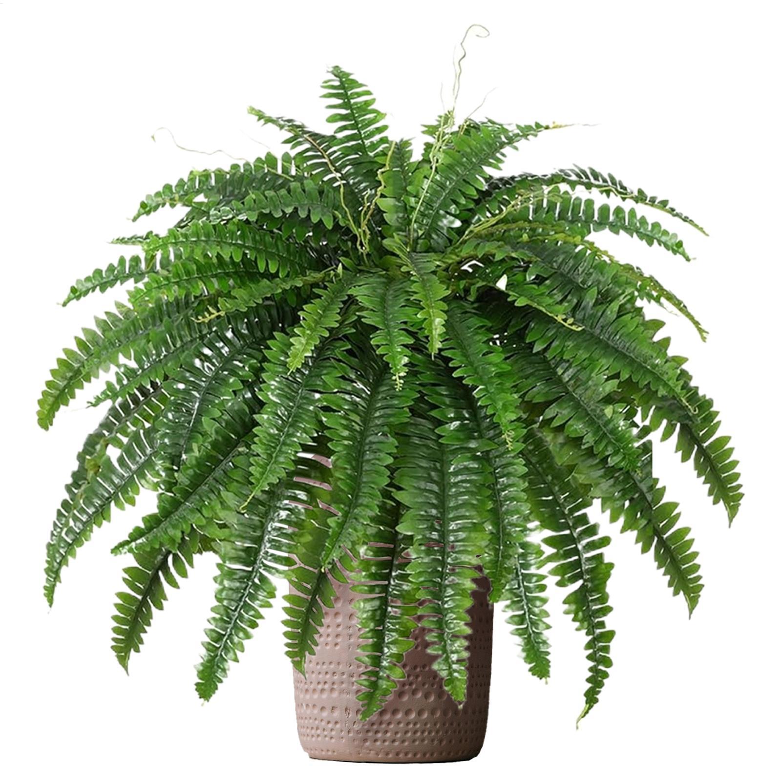 Bonsai Garden Boston - Lifelike Artificial Boston Fern Fake Plastic