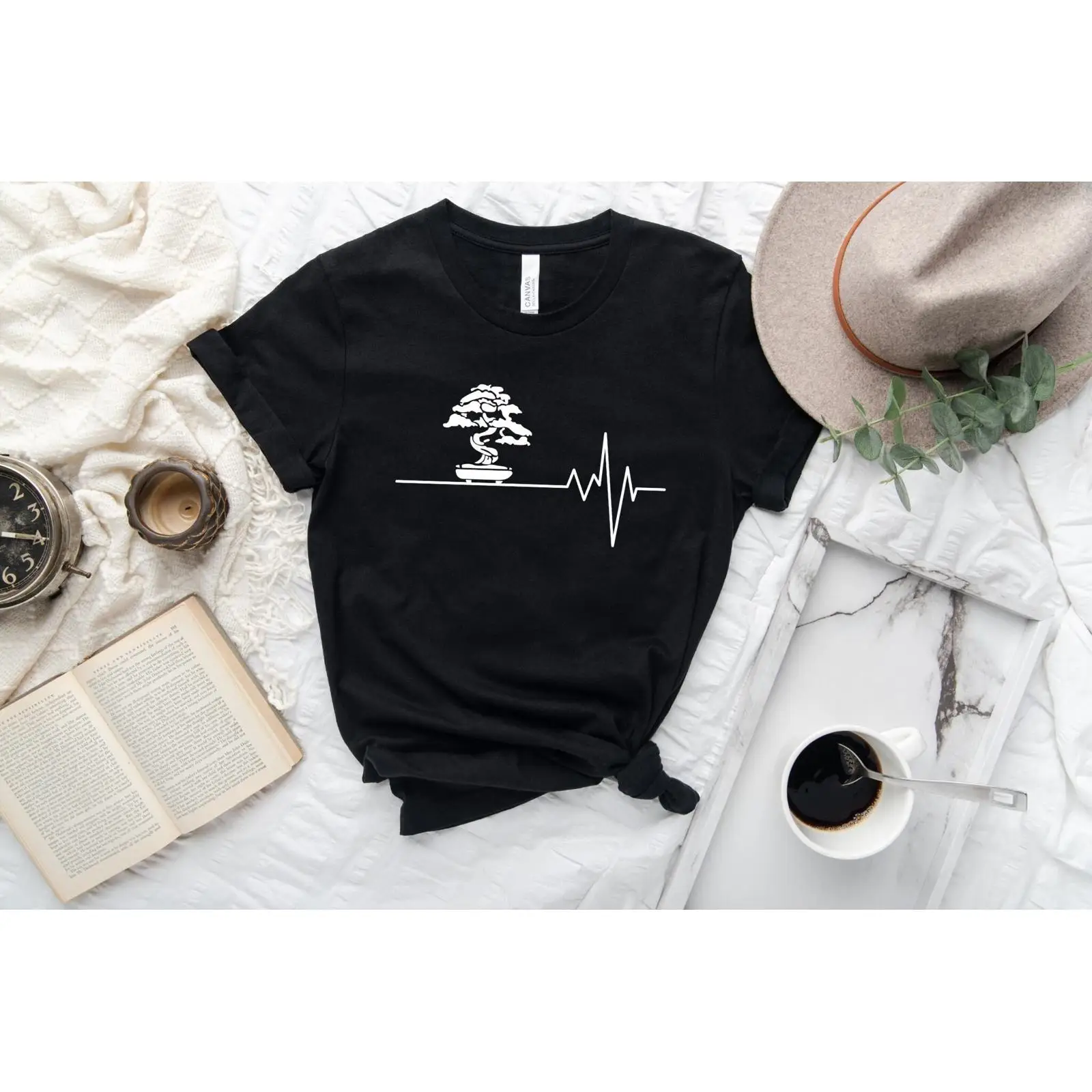 Bonsai Garden Japan - Bonsai heartbeaT T Shirt Japanese gardening
