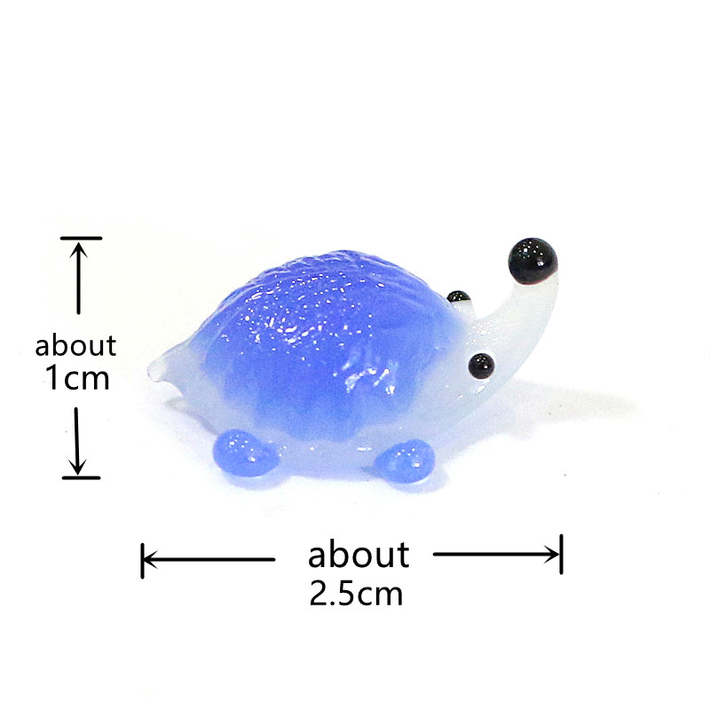Handmade Mini Glass Hedgehog F - огляд і ціна Bonsai Garden Japan
