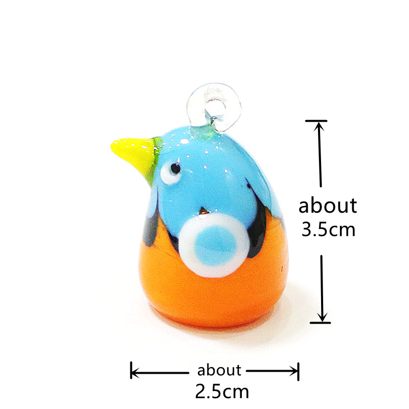 Handmade Mini Bird Glass Penda - огляд і ціна Bonsai Garden Japan
