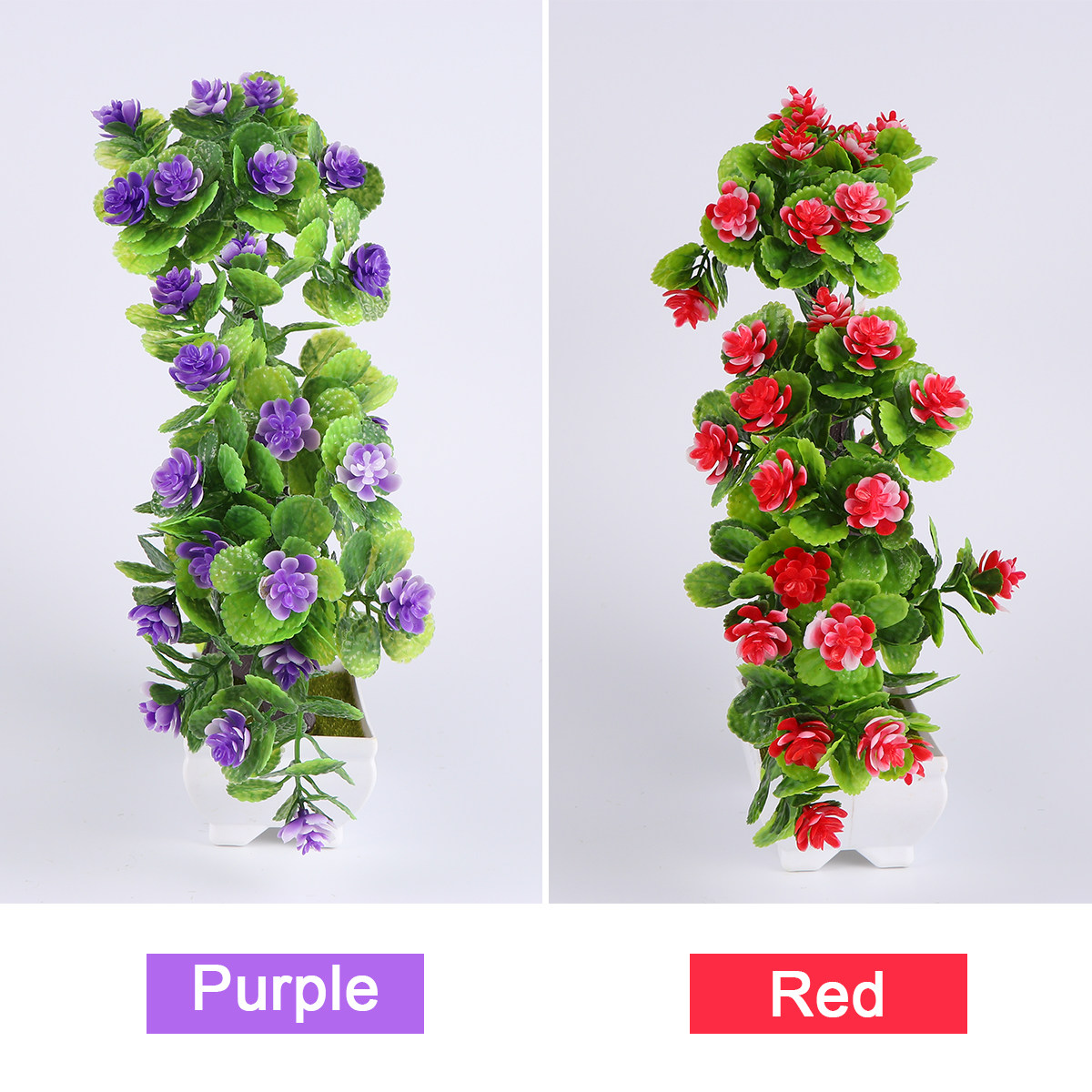 2Pcs Creative Plastic Bonsais  - огляд і ціна Bonsai Garden Restaurant