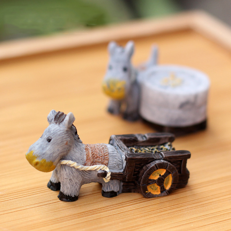 Animal Figurines Mini Donkey P - огляд і ціна Bonsai Garden Japan