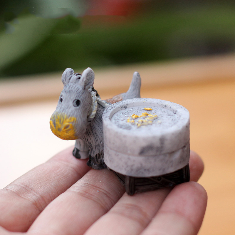 Animal Figurines Mini Donkey P - огляд і ціна Bonsai Garden Japan