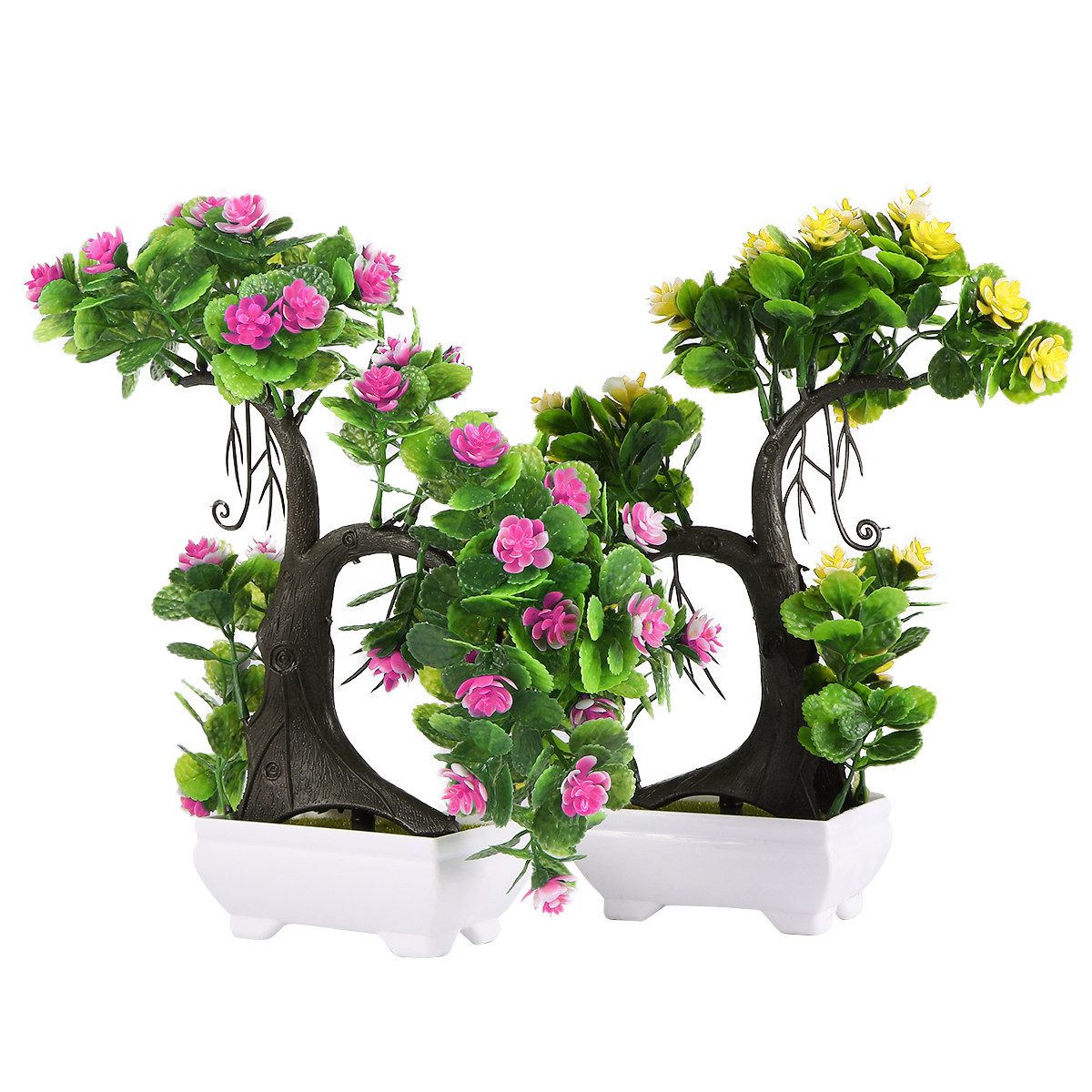 2Pcs Lifelike Simulation Bonsa - огляд і ціна Bonsai Garden Restaurant