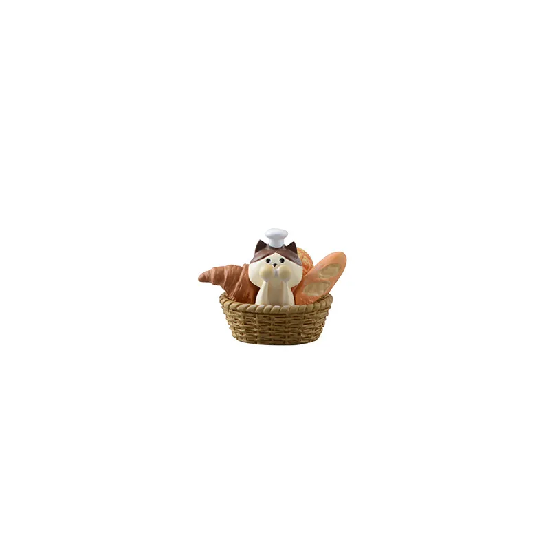 Zakka Style Cartoon Cat Bread  - огляд і ціна Bonsai Garden Japan