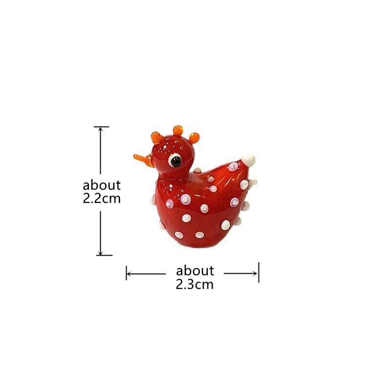 2PCS Handmade Cute Glass Chick - огляд і ціна Bonsai Garden Japan