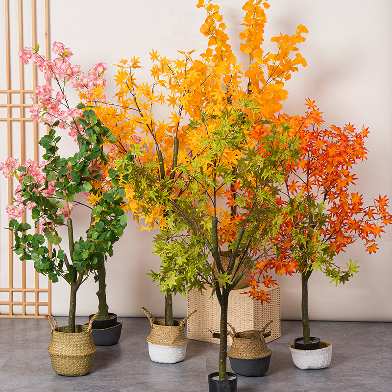 Artificial Red Maple Tree Pott - огляд і ціна Bonsai Garden Restaurant